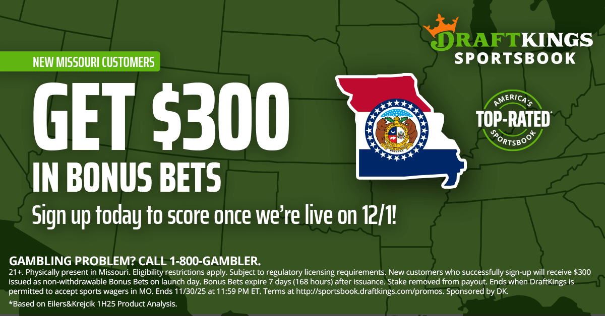 DraftKings Missouri promo code