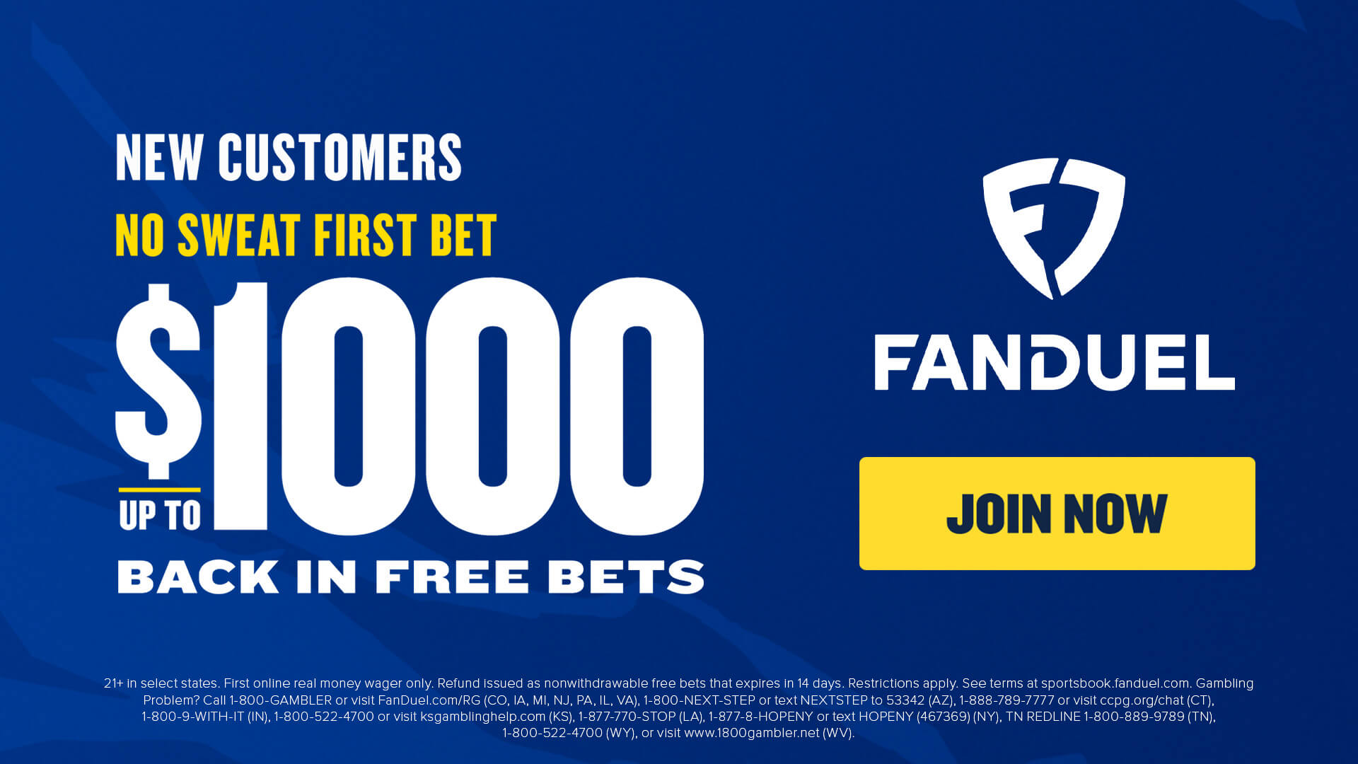 FanDuel Promo Code: Get $1K Bonus Bet